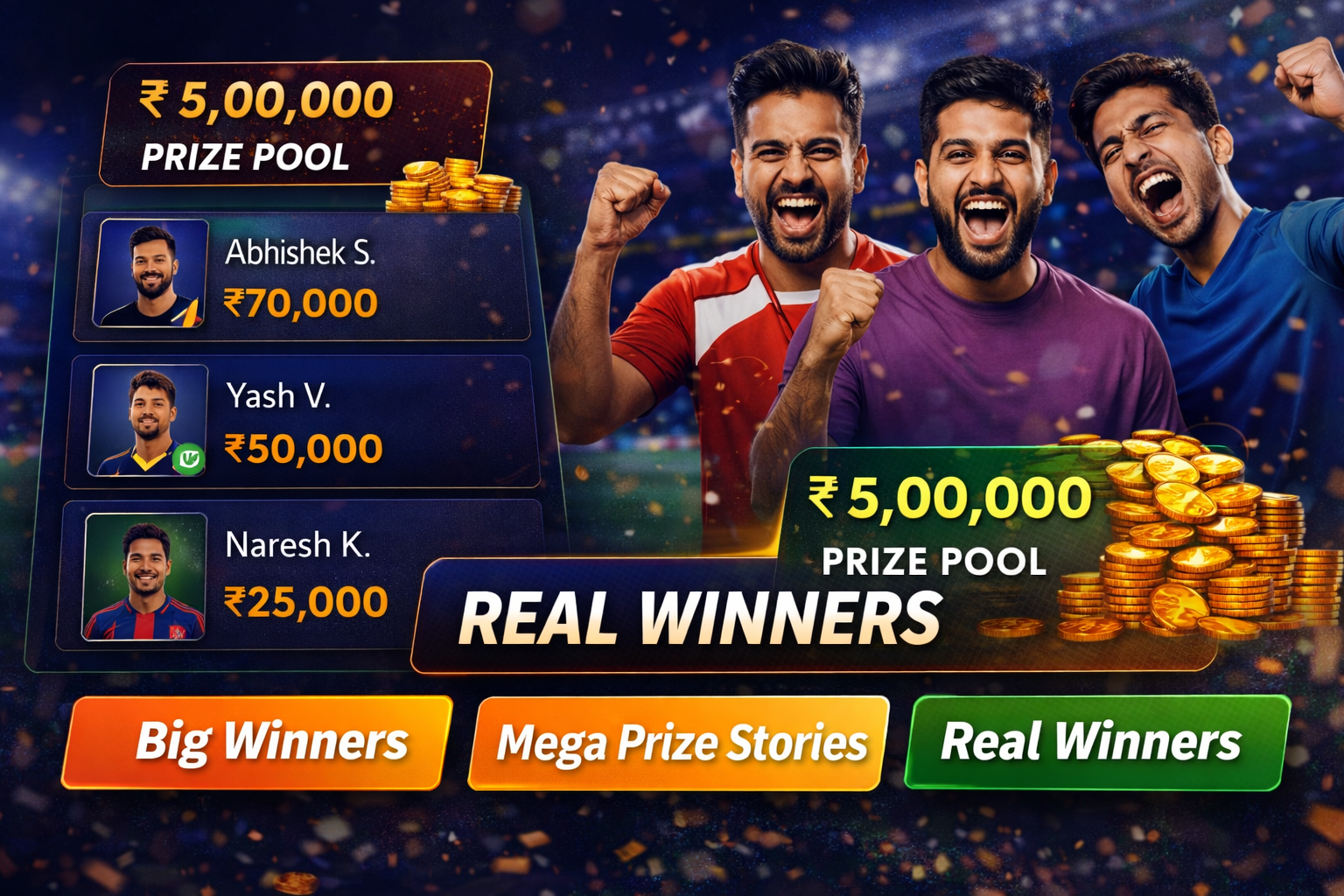 Fantasy 11 App fantasy cricket result notes